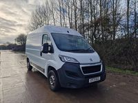 Used Peugeot Boxer 140 HP (102 kW) 2022 White Van