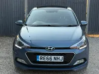 Used Hyundai i20 Premium SE 90 HP (66 kW) 2016 Blue Hatchback