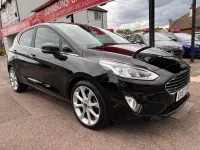 Used Ford Fiesta Titanium 100 HP (73 kW) 2017 Black Hatchback