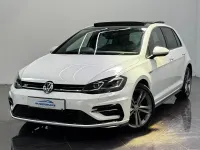 Used VW Golf VII R-line 150 HP (110 kW) 2018 White Hatchback
