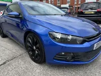 Used VW Scirocco GT 210 HP (154 kW) 2009 Blue Coupe