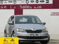 Used Skoda Fabia SE 110 HP (80 kW) 2016 Silver Hatchback