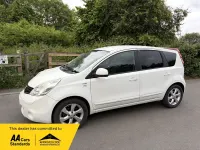Used Nissan Note N-TEC 88 HP (64 kW) 2009 White Hatchback