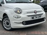 Used Fiat 500C S 70 HP (51 kW) 2025 White Cabriolet