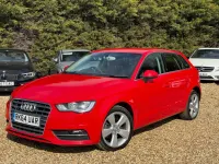 Używany Audi A3 Sport 150 KM (110 kW) 2014 Czerwony Hatchback