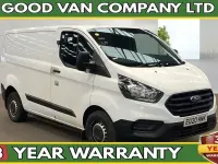 Używany Ford Transit Custom 105 KM (77 kW) 2020 Biały Van
