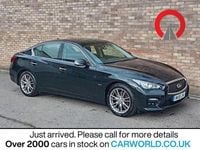 Used Infiniti Q50 Sport Tech 170 HP (125 kW) 2018 Black Sedan