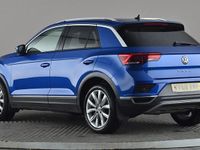 Used VW T-Roc SEL 190 HP (139 kW) 2018 Blue SUV