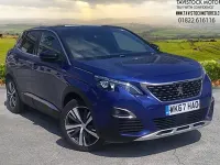 Used Peugeot 3008 GT-line 120 HP (88 kW) 2017 Blue SUV