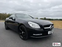 Used Mercedes SLK250 204 HP (150 kW) 2012 Black Cabriolet