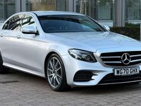 Usado Mercedes E200 AMG line 184 CV (135 kW) 2020 Plateado Berlina