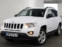 Used Jeep Compass Limited 172 HP (126 kW) 2012 White SUV