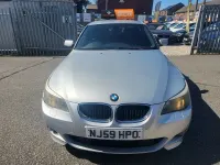 Used BMW 520 M Sport 177 HP (130 kW) 2009 Silver Sedan