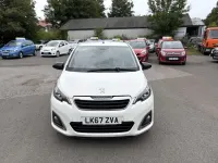Used Peugeot 108 Collection 82 HP (60 kW) 2018 White Hatchback