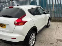 Used Nissan Juke Acenta 115 HP (84 kW) 2010 White SUV