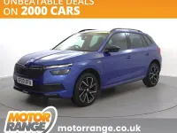 Used Skoda Kamiq Monte Carlo 147 HP (108 kW) 2023 Blue SUV