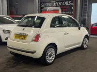Used Fiat 500 69 HP (50 kW) 2009 White Cabriolet