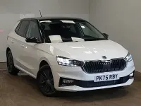 Used Skoda Fabia Design Edition 116 HP (85 kW) 2025 White Hatchback