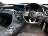 Used Mercedes C200 AMG line 184 HP (135 kW) 2019 Black Coupe