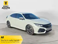 Used Honda Civic SR 126 HP (92 kW) 2018 White Hatchback