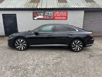 Used VW Arteon R-line 190 HP (139 kW) 2018 Black Hatchback