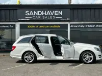 Used Mercedes C220 AMG 2013 White Estate