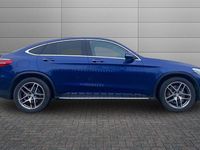 Used Mercedes GLC220 AMG Line Premium 170 HP (125 kW) 2016 Brilliant blue Coupe