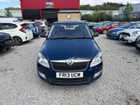 Used Skoda Fabia 2013 Blue Estate