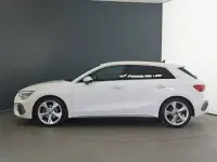 Used Audi A3 S-Line 150 HP (110 kW) 2024 White Hatchback