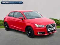 Used Audi A1 Sport 95 HP (69 kW) 2017 Red Hatchback