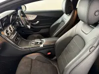 Used Mercedes C300 AMG line 245 HP (180 kW) 2019 Blue Coupe