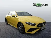 Used Mercedes A180 Executive 136 HP (100 kW) 2023 Yellow Hatchback