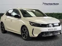 New Vauxhall Corsa Ultimate 100 HP (73 kW) 2026 White Hatchback