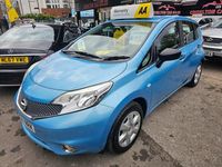 Used Nissan Note S 90 HP (66 kW) 2014 Blue Hatchback