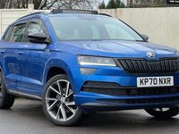 Used Skoda Karoq SportLine 190 HP (139 kW) 2020 Blue SUV
