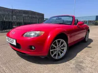 Used Mazda MX5 Inclusive 160 HP (117 kW) 2007 Red Cabriolet