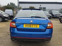 Used Skoda Octavia vRS 184 HP (135 kW) 2018 Blue Hatchback