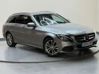 Used Mercedes C220 170 HP (125 kW) 2015 Silver Estate