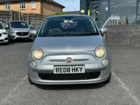 Usado Fiat 500 Lounge 69 HP (50 kW) 2008 Prateado Citadino
