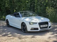Used Audi A5 Cabriolet S-Line 2012 White Cabriolet