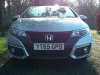 Used Honda Civic SE Plus 2015 Silver Hatchback