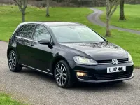 Used VW Golf VII 2017 Black Hatchback
