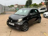 Used Smart ForFour Electric Drive Premium 60 kW (82 HP) 2018 Black Hatchback