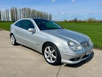 Used Mercedes C200 2006 Silver Coupe