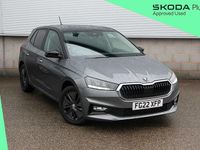 Used Skoda Fabia Colour Edition 94 HP (69 kW) 2022 Graphite grey metallic black magic pearl effect Hatchback
