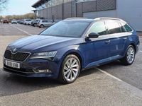 Used Skoda Superb SE L Executive 150 HP (110 kW) 2018 Blue Estate