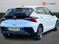 New Hyundai i20 Ultimate 100 HP (73 kW) 2026 White Hatchback