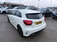 Used Mercedes A200 AMG line 2017 White Hatchback
