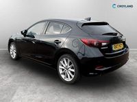 Begagnad Mazda 3 Inclusive 121 HK (88 kW) 2017 Svart Halvkombi