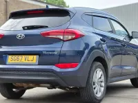 Used Hyundai Tucson SE 2017 Blue SUV